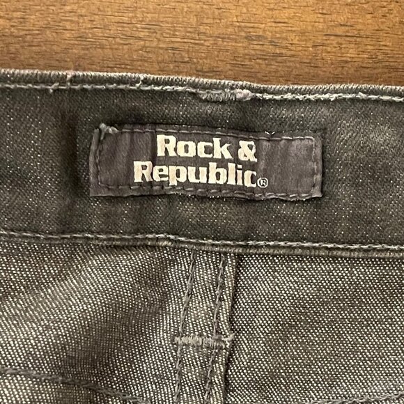 Rock and Republic Women's Rebellion Denim Jeans Size 27 - Picture 7 of 12